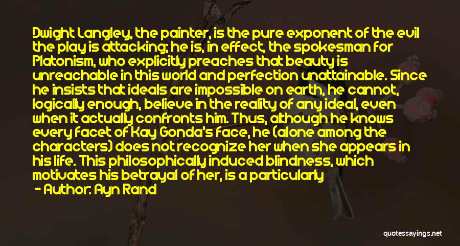 Perfection Unattainable Quotes By Ayn Rand