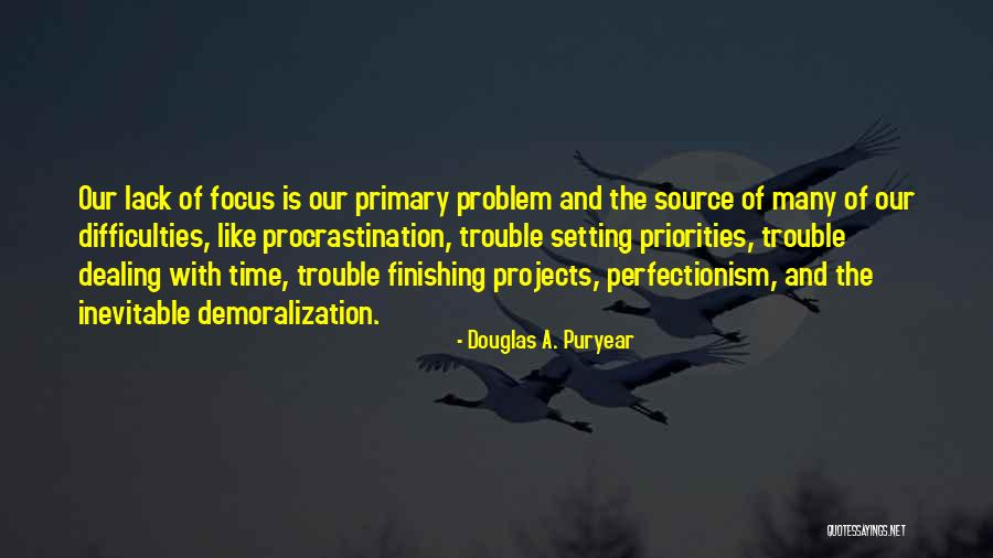 Perfectionism Quotes By Douglas A. Puryear