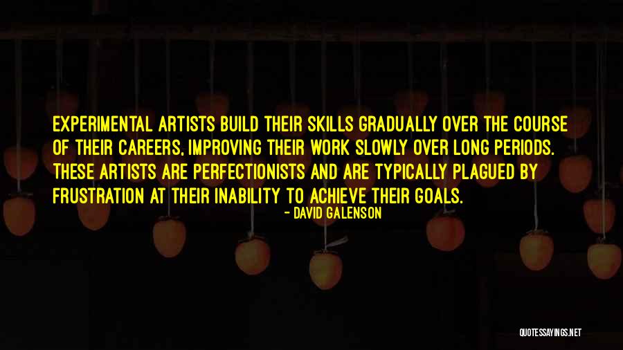 Perfectionists At Work Quotes By David Galenson Perfectionists At Work Quotes By David Galenson