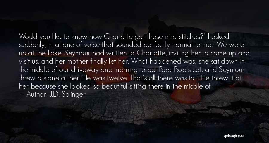 Perfectly Beautiful Quotes By J.D. Salinger Perfectly Beautiful Quotes By J.D. Salinger