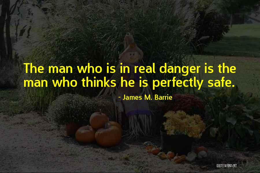 Perfectly Safe Quotes By James M. Barrie Perfectly Safe Quotes By James M. Barrie