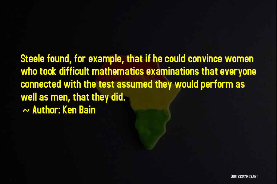 Perform Quotes By Ken Bain