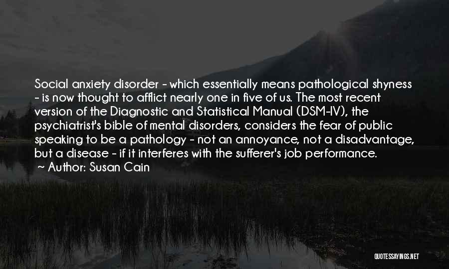 Performance Anxiety Quotes By Susan Cain