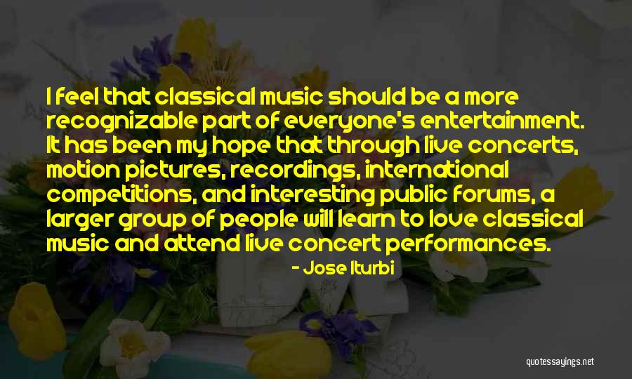 Performances Quotes By Jose Iturbi Performances Quotes By Jose Iturbi