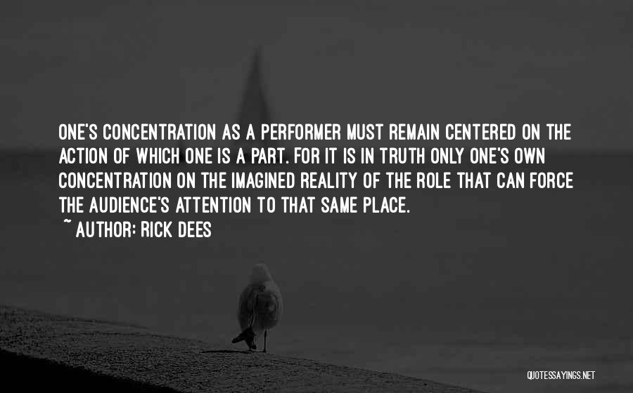 Performer Quotes By Rick Dees