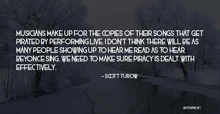 Performing Live Quotes By Scott Turow