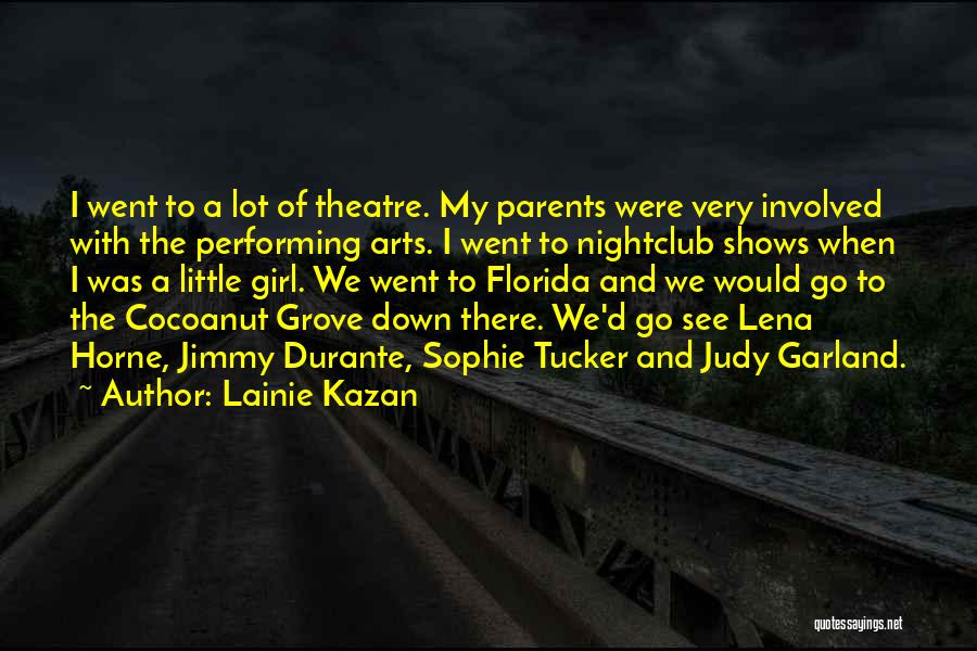 Performing Quotes By Lainie Kazan