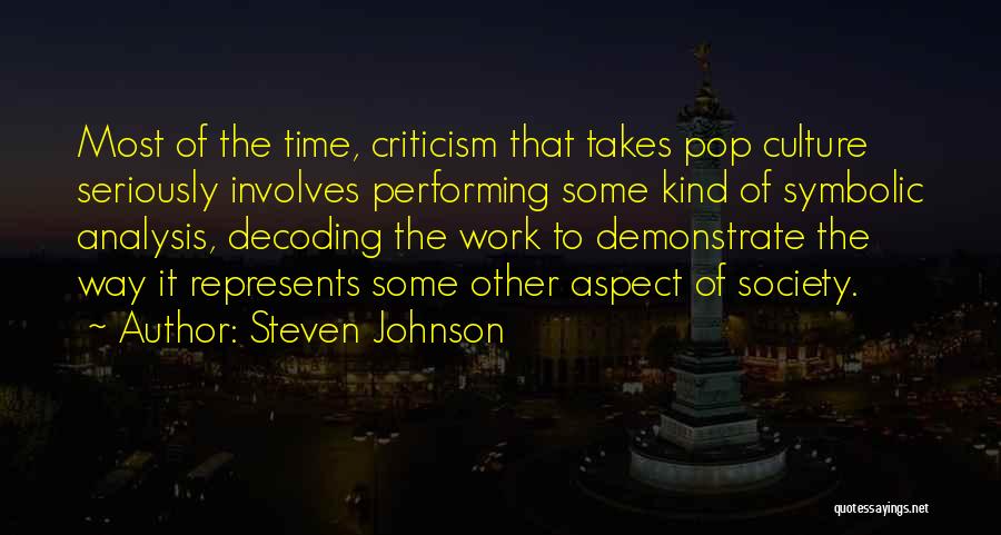 Performing Quotes By Steven Johnson