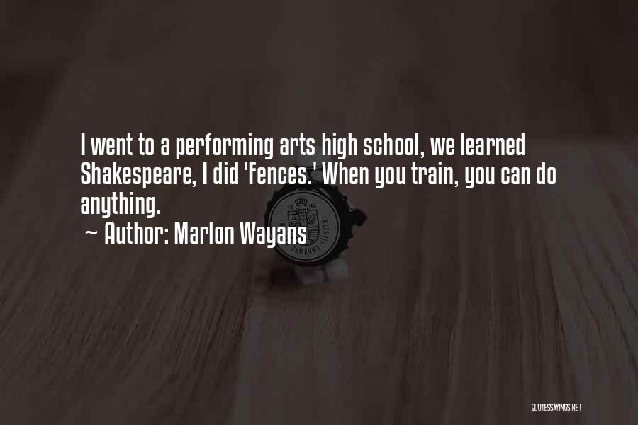 Performing Shakespeare Quotes By Marlon Wayans