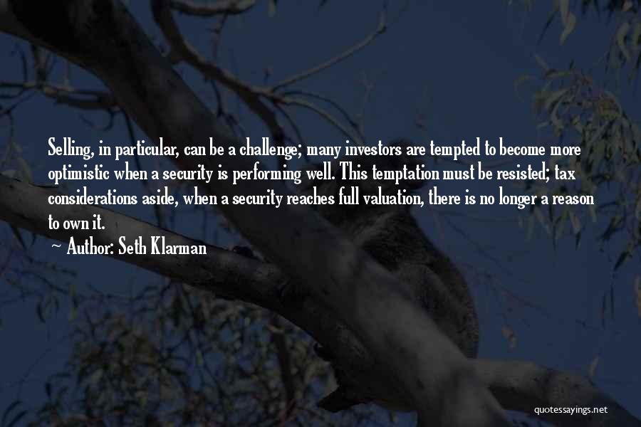 Performing Well Quotes By Seth Klarman