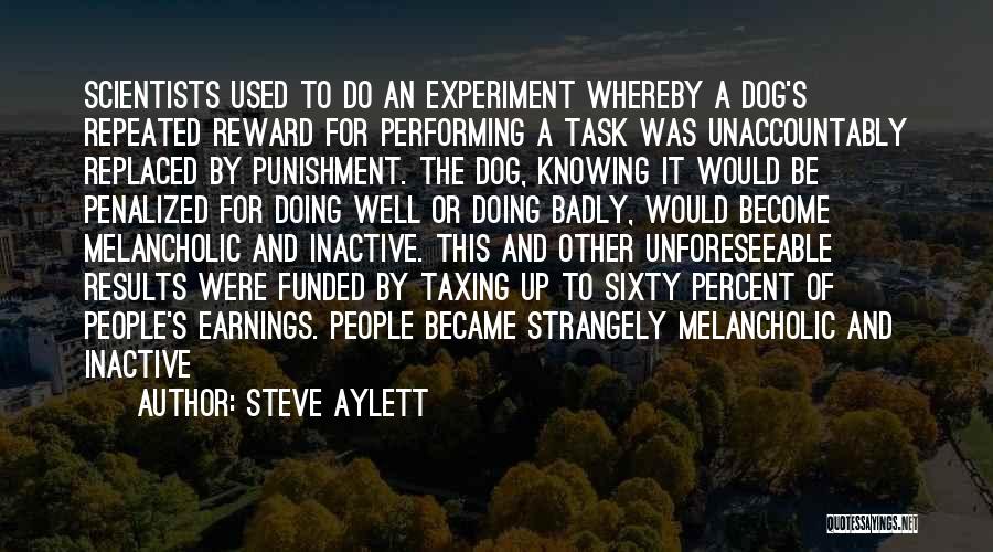 Performing Well Quotes By Steve Aylett