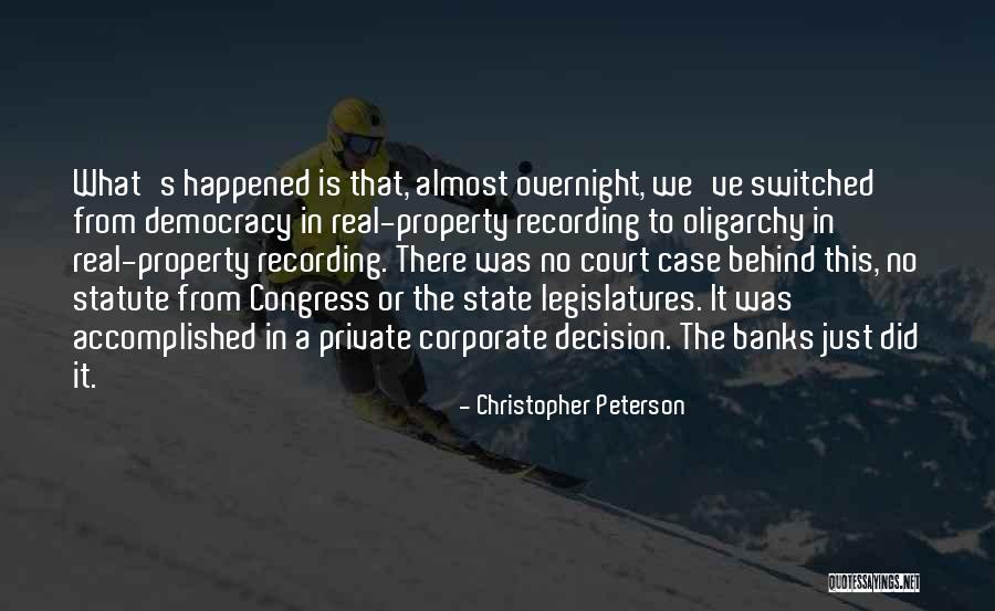 Pergnerova Foto Quotes By Christopher Peterson Pergnerova Foto Quotes By Christopher Peterson