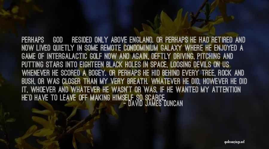 Perhaps They Are Not Stars Quotes By David James Duncan Perhaps They Are Not Stars Quotes By David James Duncan