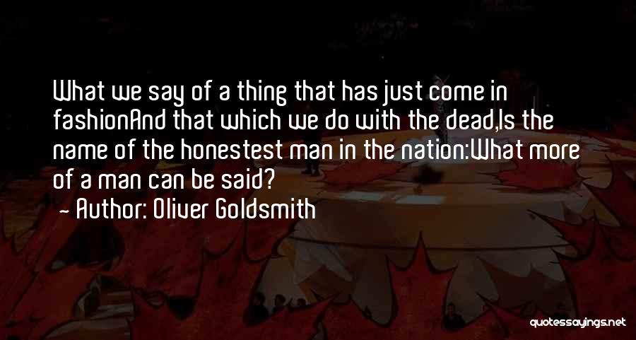 Perhiasan Tradisional Quotes By Oliver Goldsmith