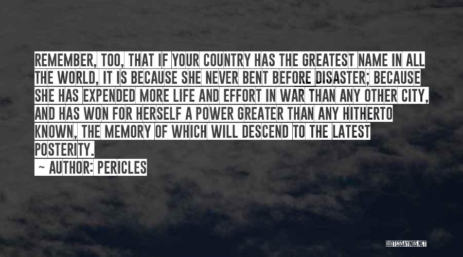 Pericles Quotes 1878625