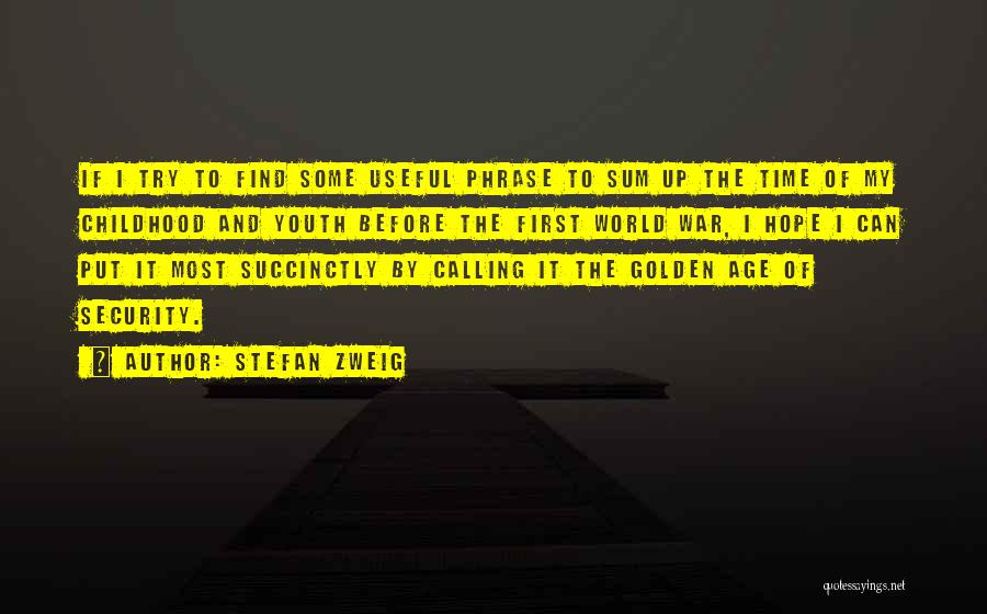 Perihelion Design Quotes By Stefan Zweig