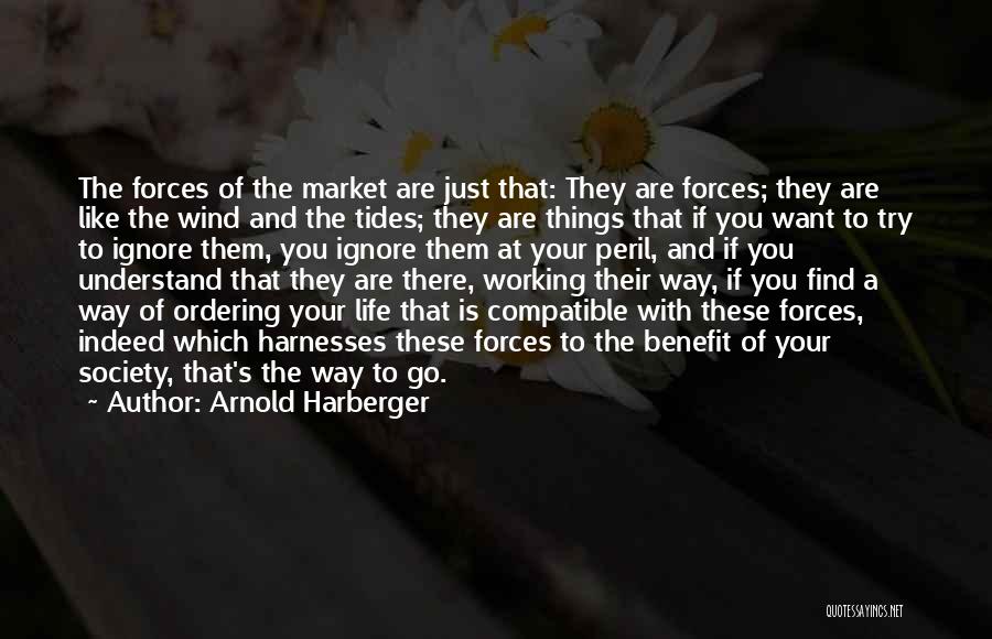 Peril Quotes By Arnold Harberger