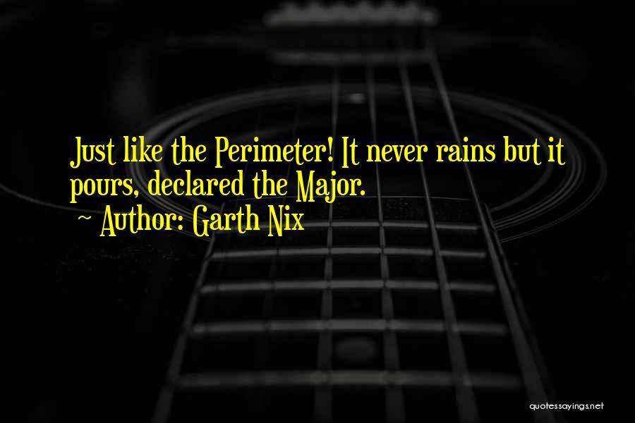 Perimeter Quotes By Garth Nix