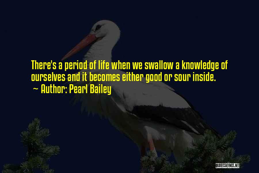 Period Inside Or Outside The Quotes By Pearl Bailey
