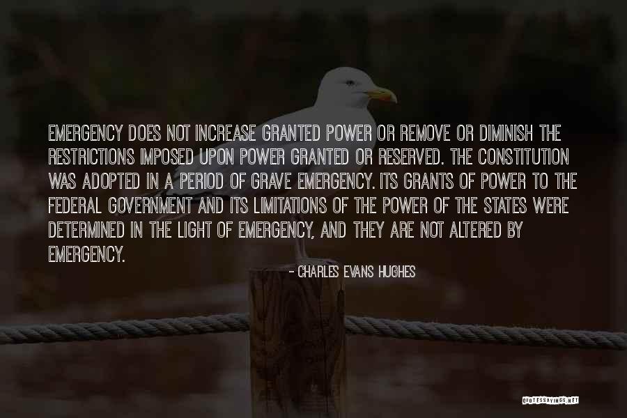 Period Power Quotes By Charles Evans Hughes Period Power Quotes By Charles Evans Hughes