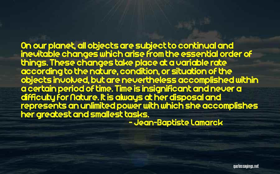 Period Power Quotes By Jean-Baptiste Lamarck Period Power Quotes By Jean-Baptiste Lamarck