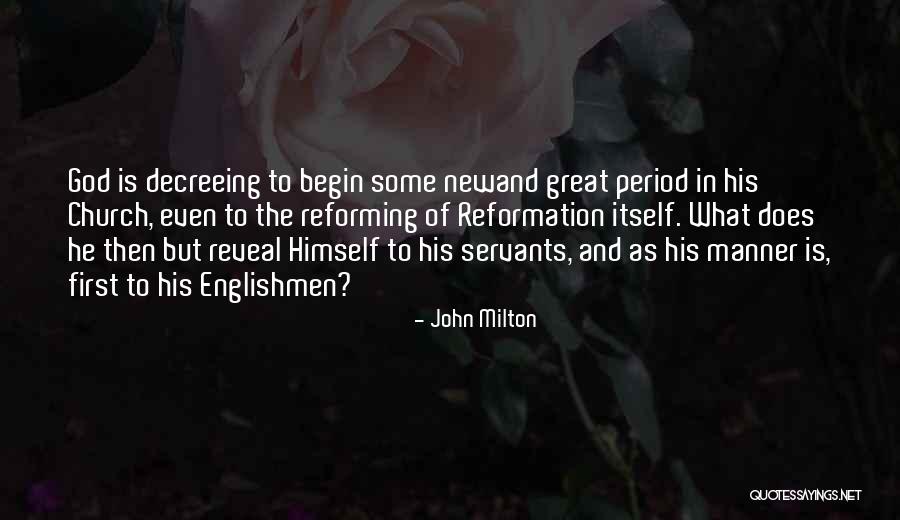 Period Then Quotes By John Milton