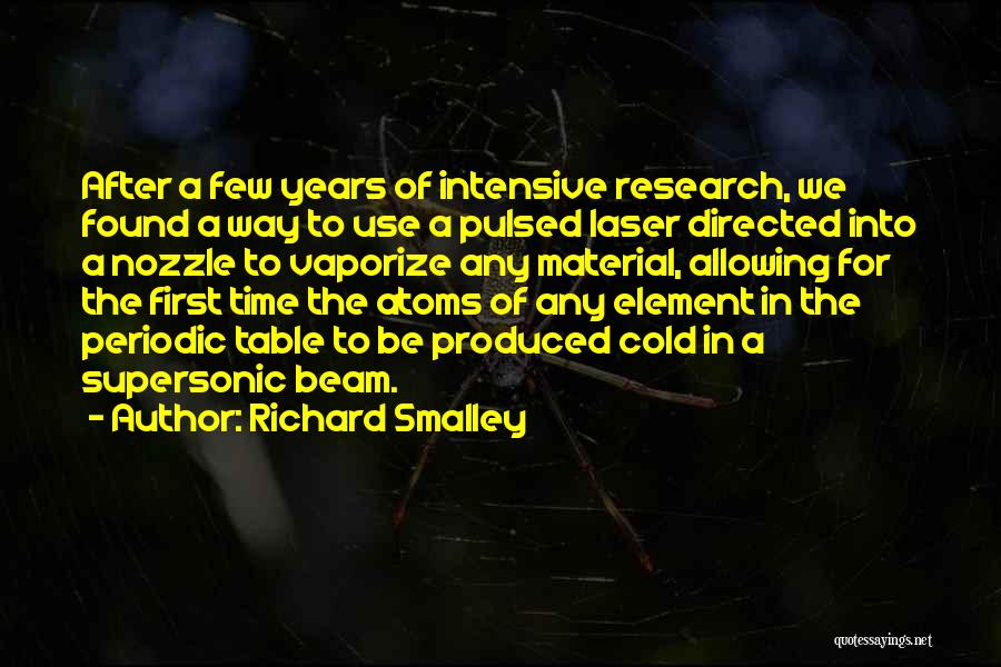 Periodic Table Element Quotes By Richard Smalley