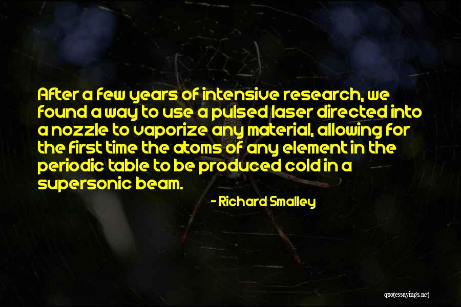 Periodic Table Quotes By Richard Smalley