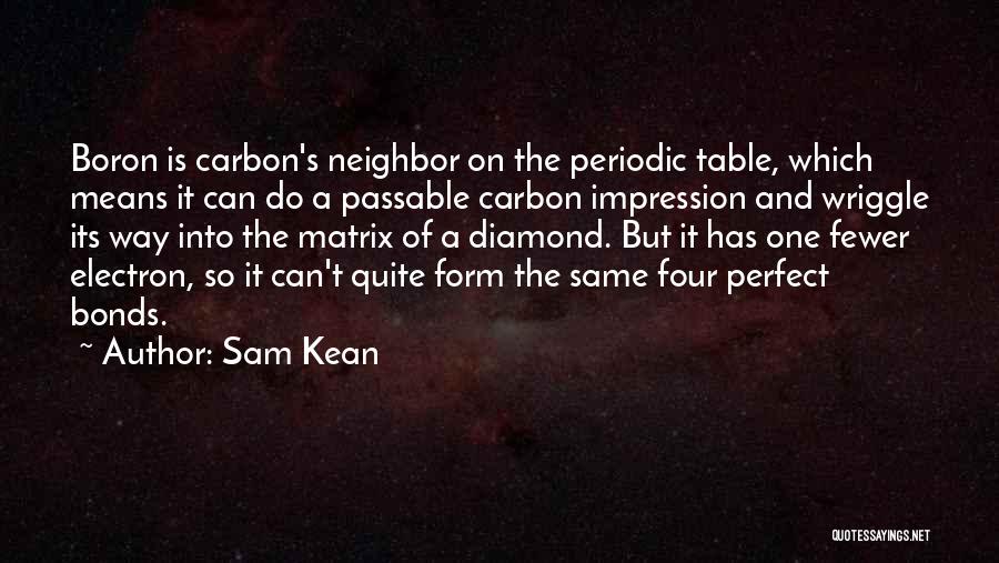 Periodic Table Quotes By Sam Kean