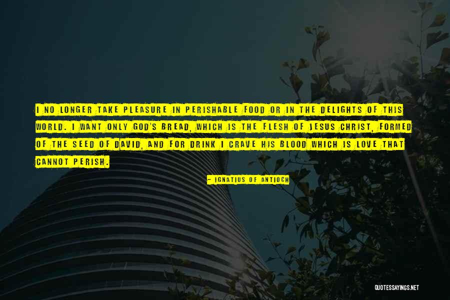 Perishable Food Quotes By Ignatius Of Antioch Perishable Food Quotes By Ignatius Of Antioch