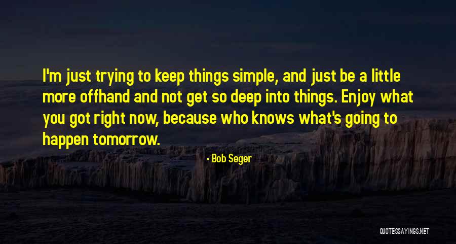 Perjudicial Para Quotes By Bob Seger Perjudicial Para Quotes By Bob Seger