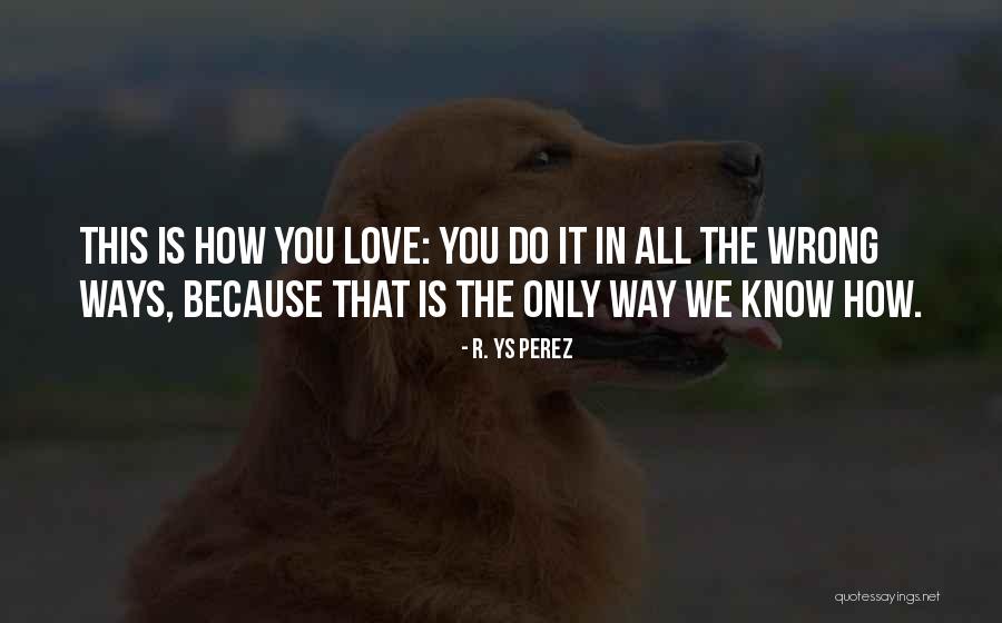 Perjuring Oneself Quotes By R. YS Perez Perjuring Oneself Quotes By R. YS Perez