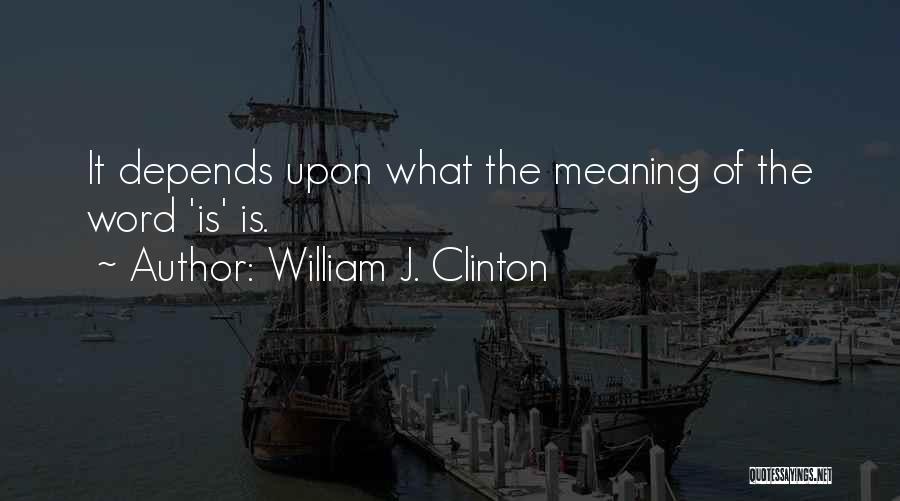 Perjury Quotes By William J. Clinton