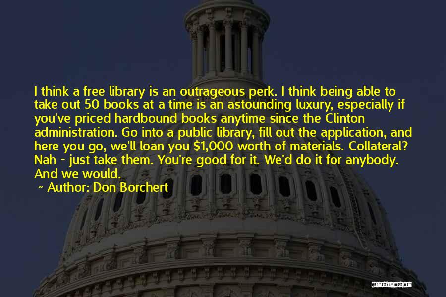 Perk Quotes By Don Borchert