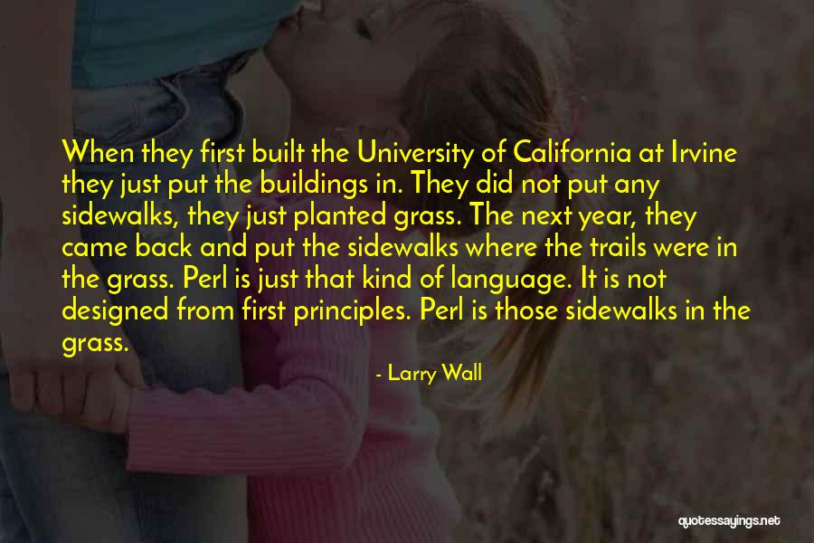 Perl Quotes By Larry Wall Perl Quotes By Larry Wall