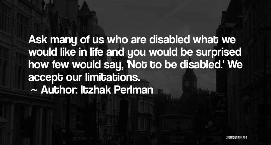 Perlman Quotes By Itzhak Perlman