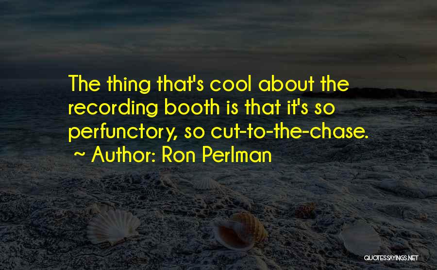 Perlman Quotes By Ron Perlman