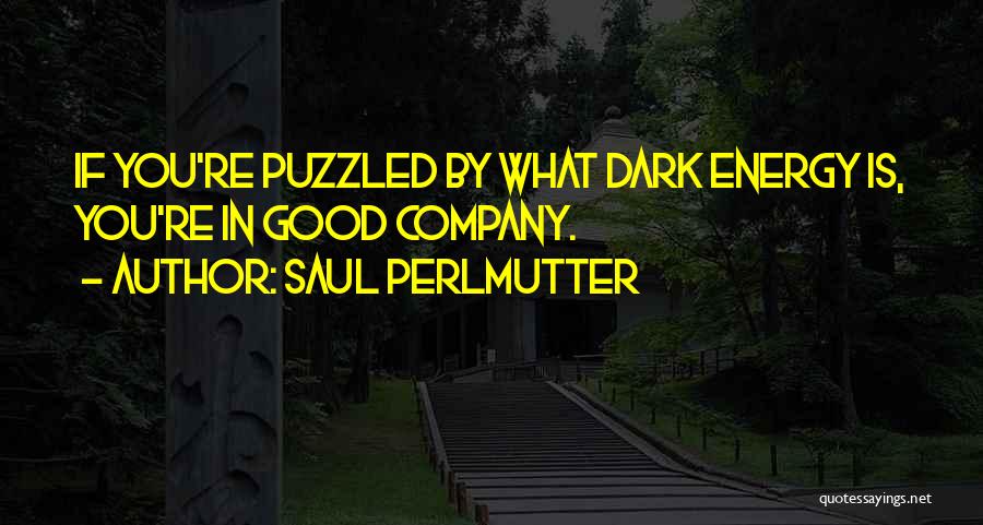 Perlmutter Quotes By Saul Perlmutter