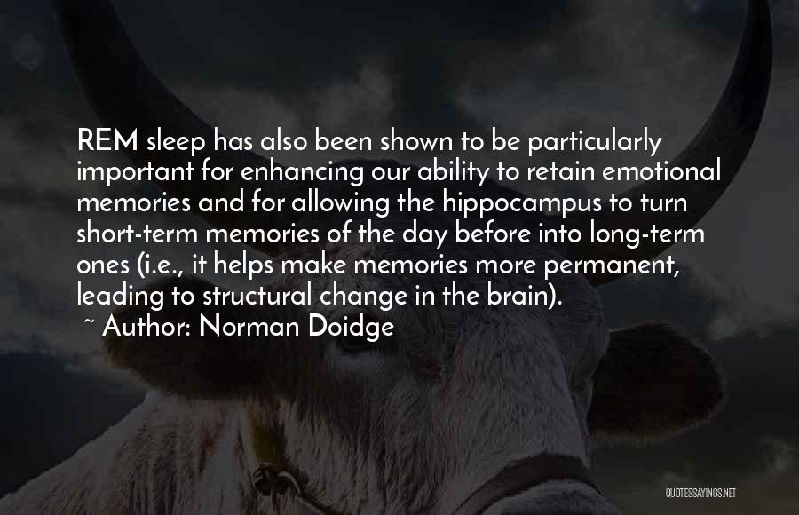 Permanent Change Quotes By Norman Doidge