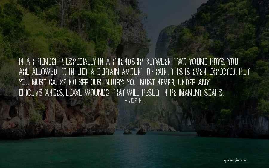 Permanent Friendship Quotes By Joe Hill