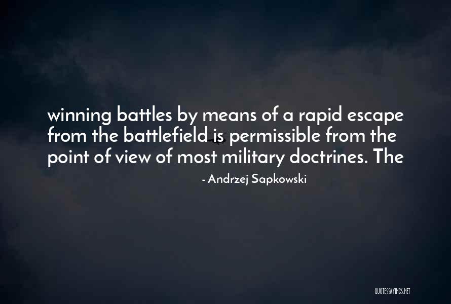 Permissible Means Quotes By Andrzej Sapkowski Permissible Means Quotes By Andrzej Sapkowski