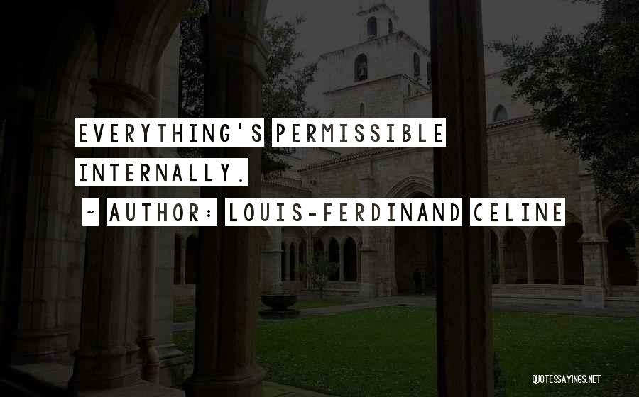 Permissible Quotes By Louis-Ferdinand Celine