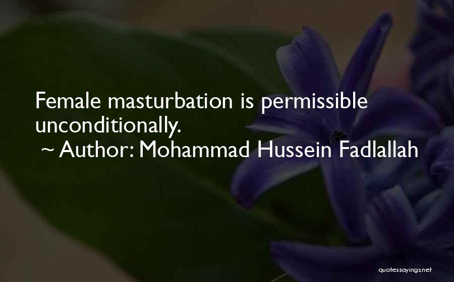 Permissible Quotes By Mohammad Hussein Fadlallah