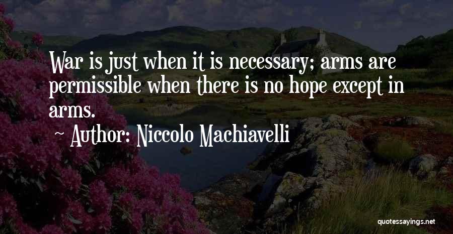 Permissible Quotes By Niccolo Machiavelli