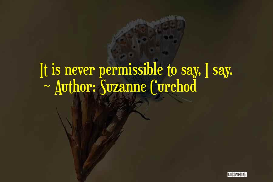 Permissible Quotes By Suzanne Curchod
