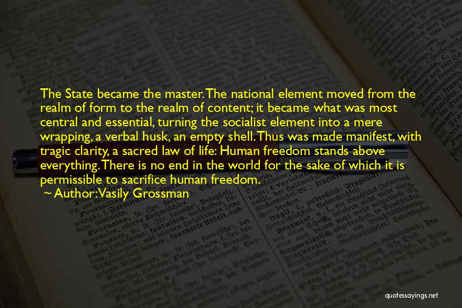 Permissible Quotes By Vasily Grossman