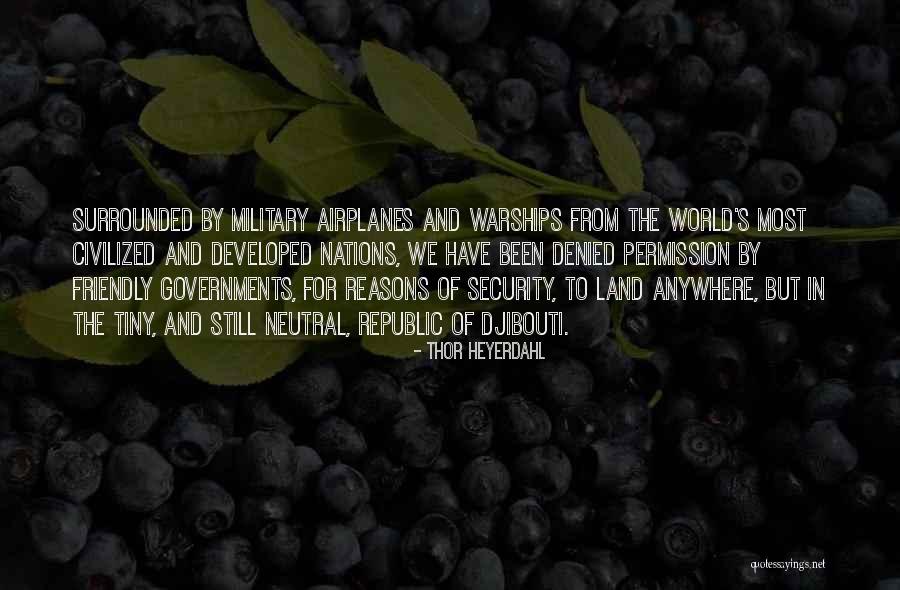 Permission By Quotes By Thor Heyerdahl