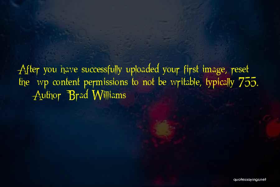 Permissions Quotes By Brad Williams
