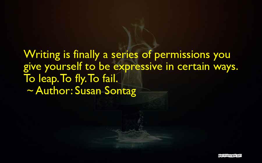 Permissions Quotes By Susan Sontag