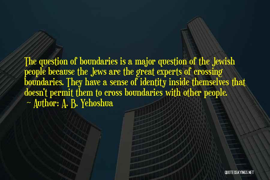 Permit Quotes By A. B. Yehoshua